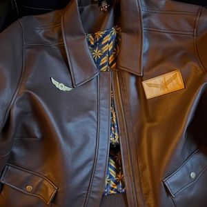 Her Universe Captain Marvel Faux Leather Jacket